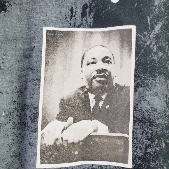 Rise As 1Ne Martin Luther King Jr Bleach Shirt - Picture 2 of 12